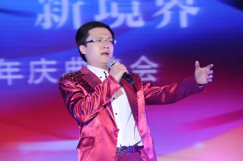 明星留影