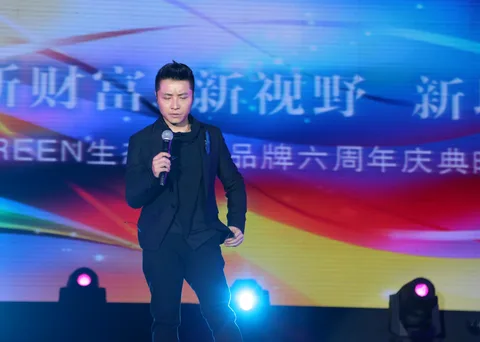 明星留影
